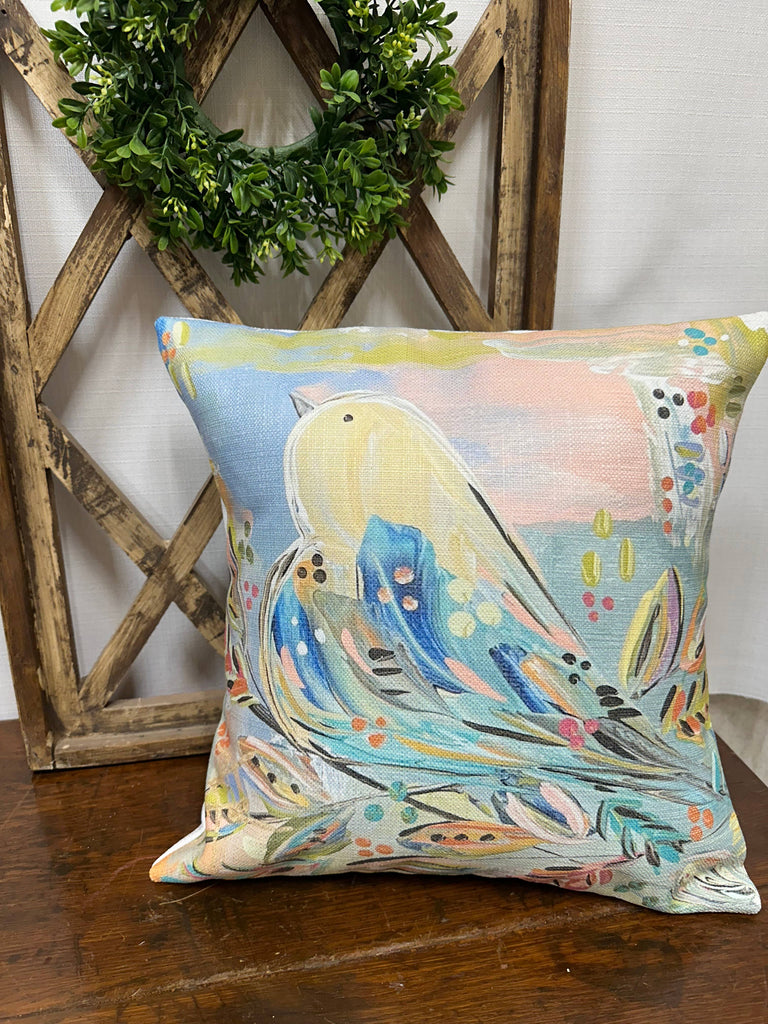 GA Summertime Birdie Pillow
