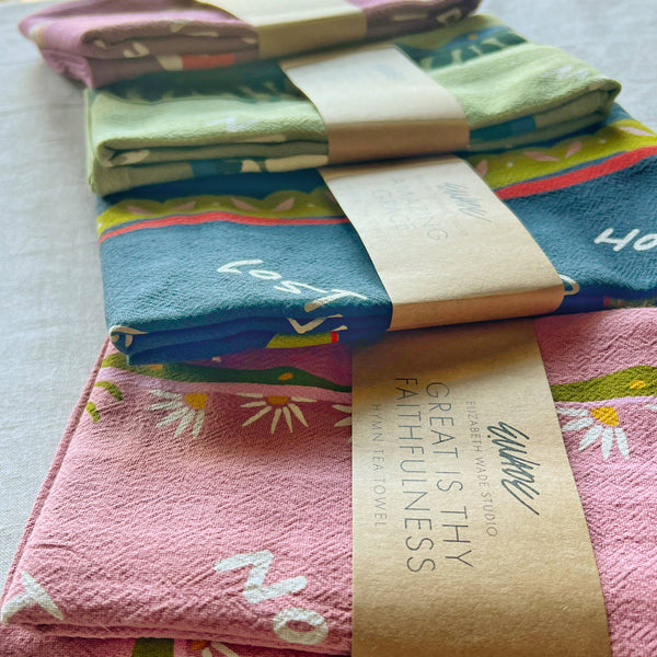 "Be Thou My Vision" Hymn Tea Towel
