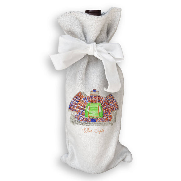 Auburn Football Stadium with Quote: Dishtowel / -