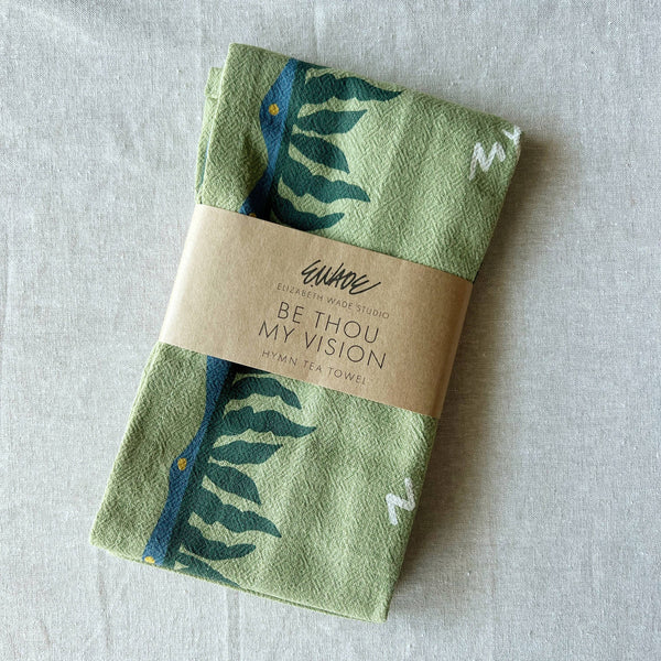 "Be Thou My Vision" Hymn Tea Towel