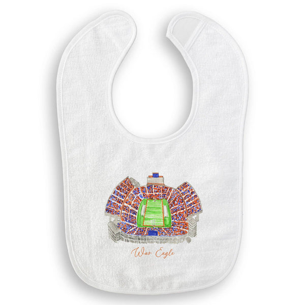 Auburn Football Stadium with Quote: Dishtowel / -