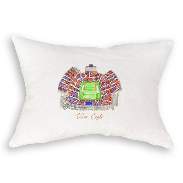 Auburn Football Stadium with Quote: Dishtowel / -