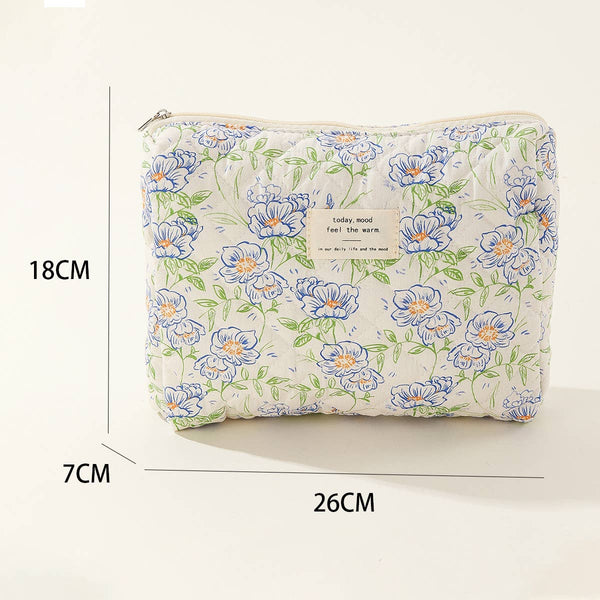 CASUAL STRIPED MEDIUM PORTABLE COSMETIC BAG_CWAB1037: TYPE3 / (OS) 1