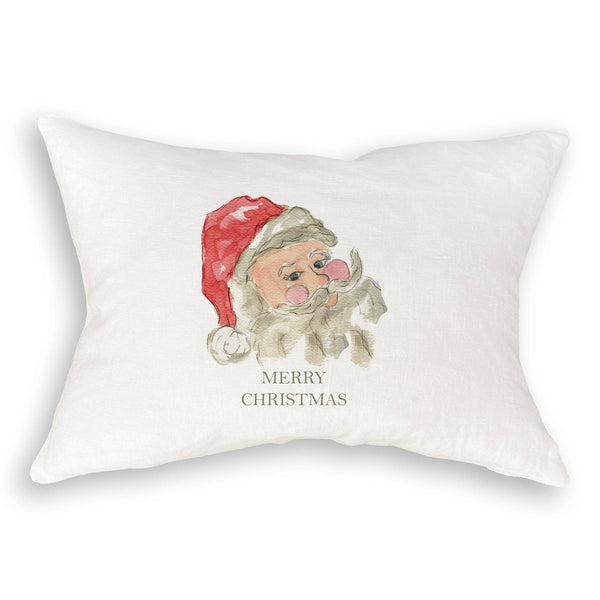 Red Santa Merry Christmas: Swedish Dishcloth / No, Keep Words / -