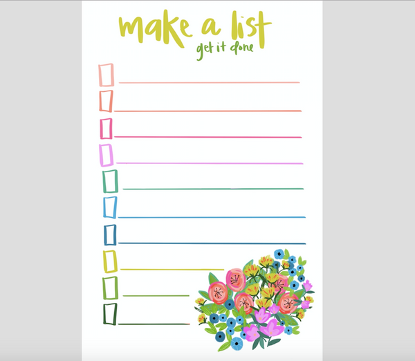 Make a List Notepad