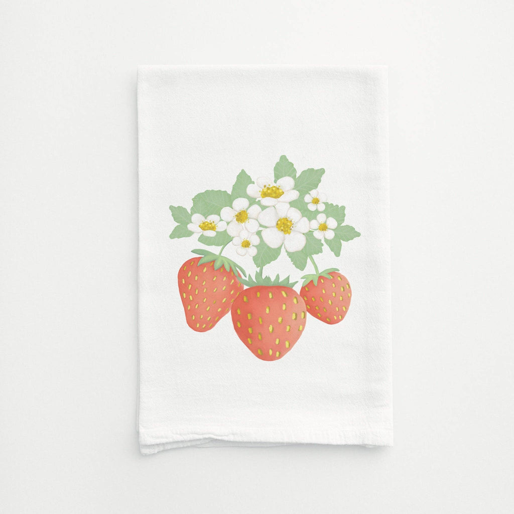 The Strawberries Picked Me Tea Towel