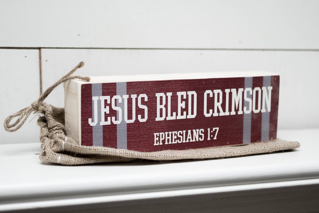 Team Spirit Block | Jesus Bled Crimson