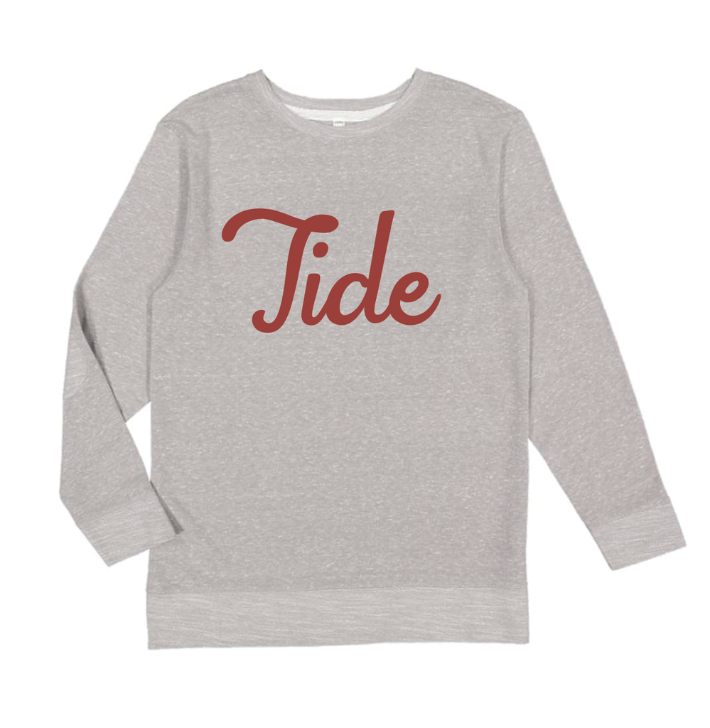 Tide Script Sweatshirt
