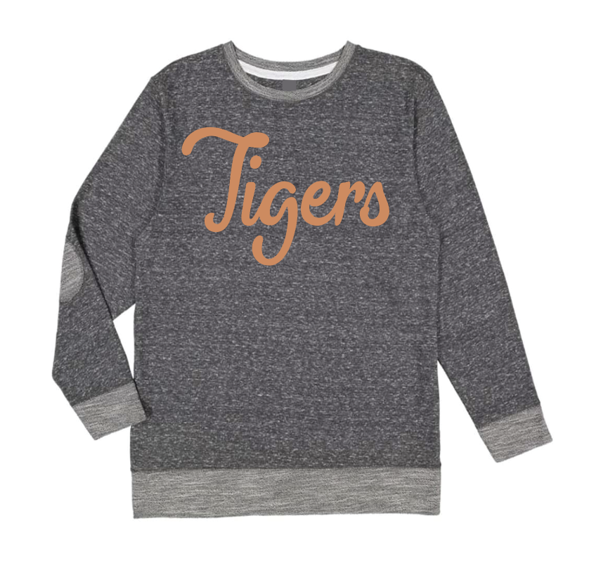 Tigers Script Sweatshirt