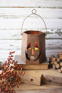 Copper Jack o lantern