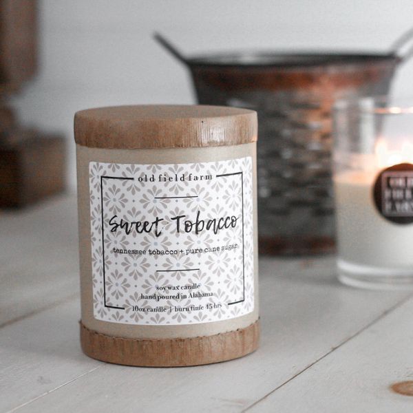 Old Field Farm Sweet Tobacco Candle